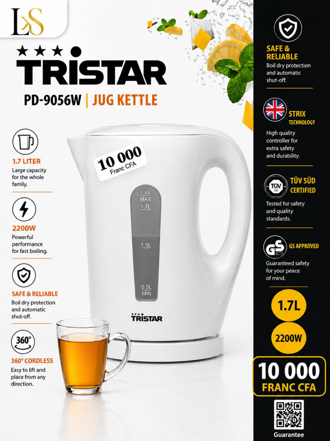 Bouilloire Tristar