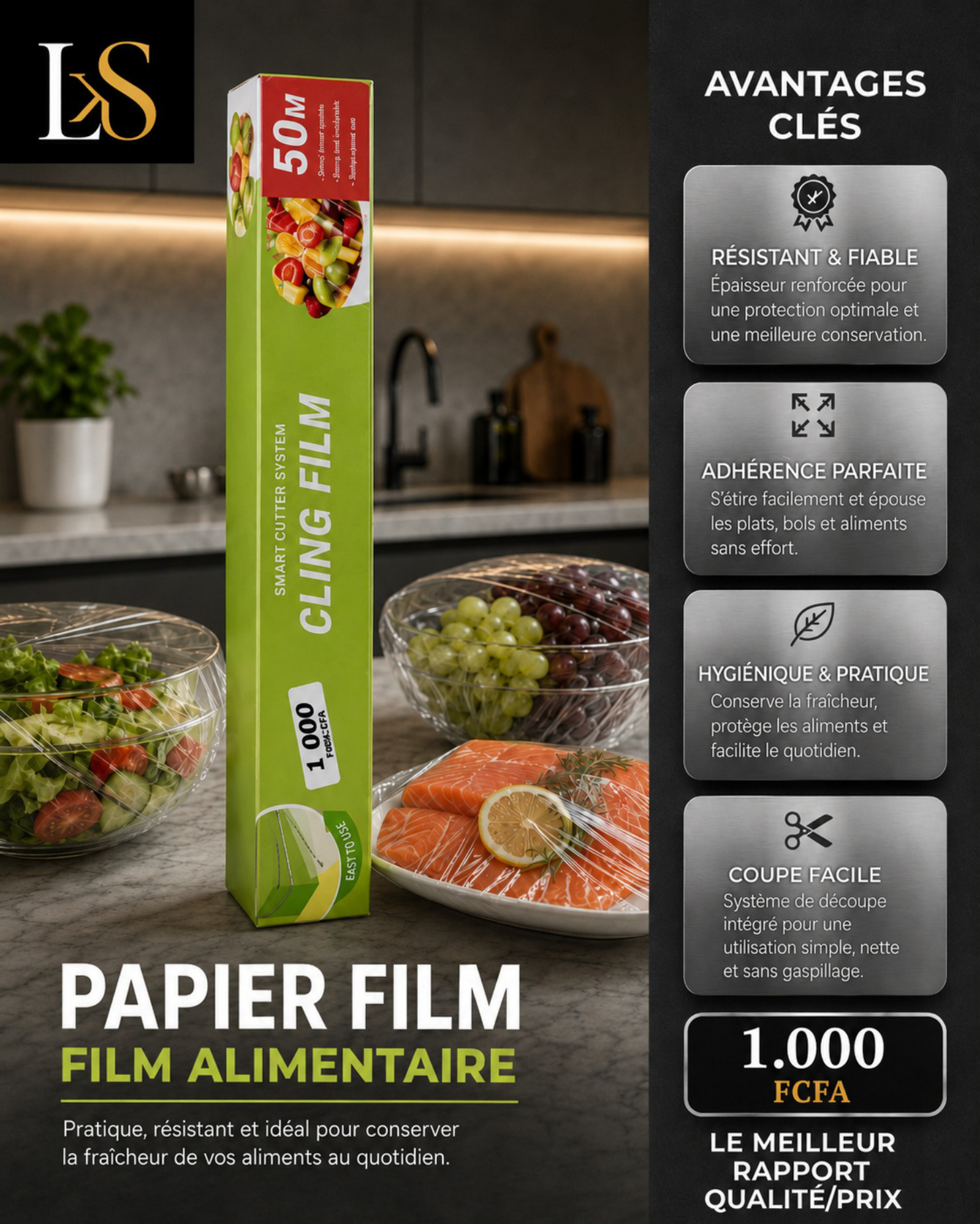 Papier film / film alimentaire